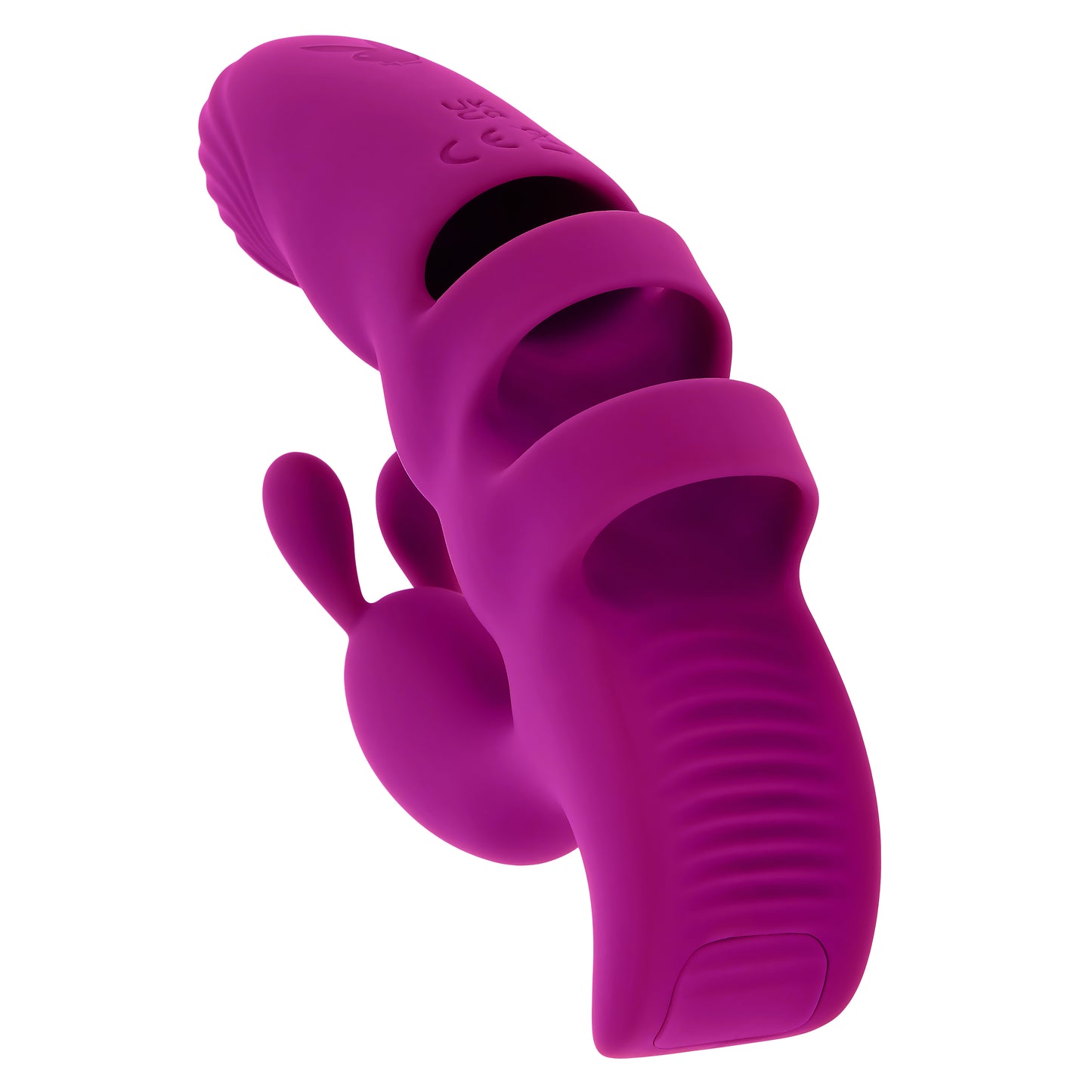 Playboy Pleasure LEND A HAND - Purple USB Rechargeable Finger Vibrator