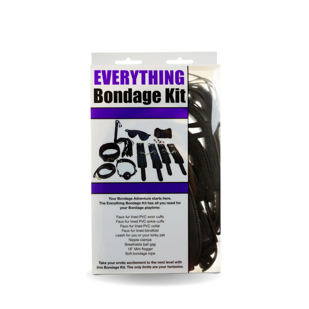 Bizarre Video Everything Bondage Kit - Black