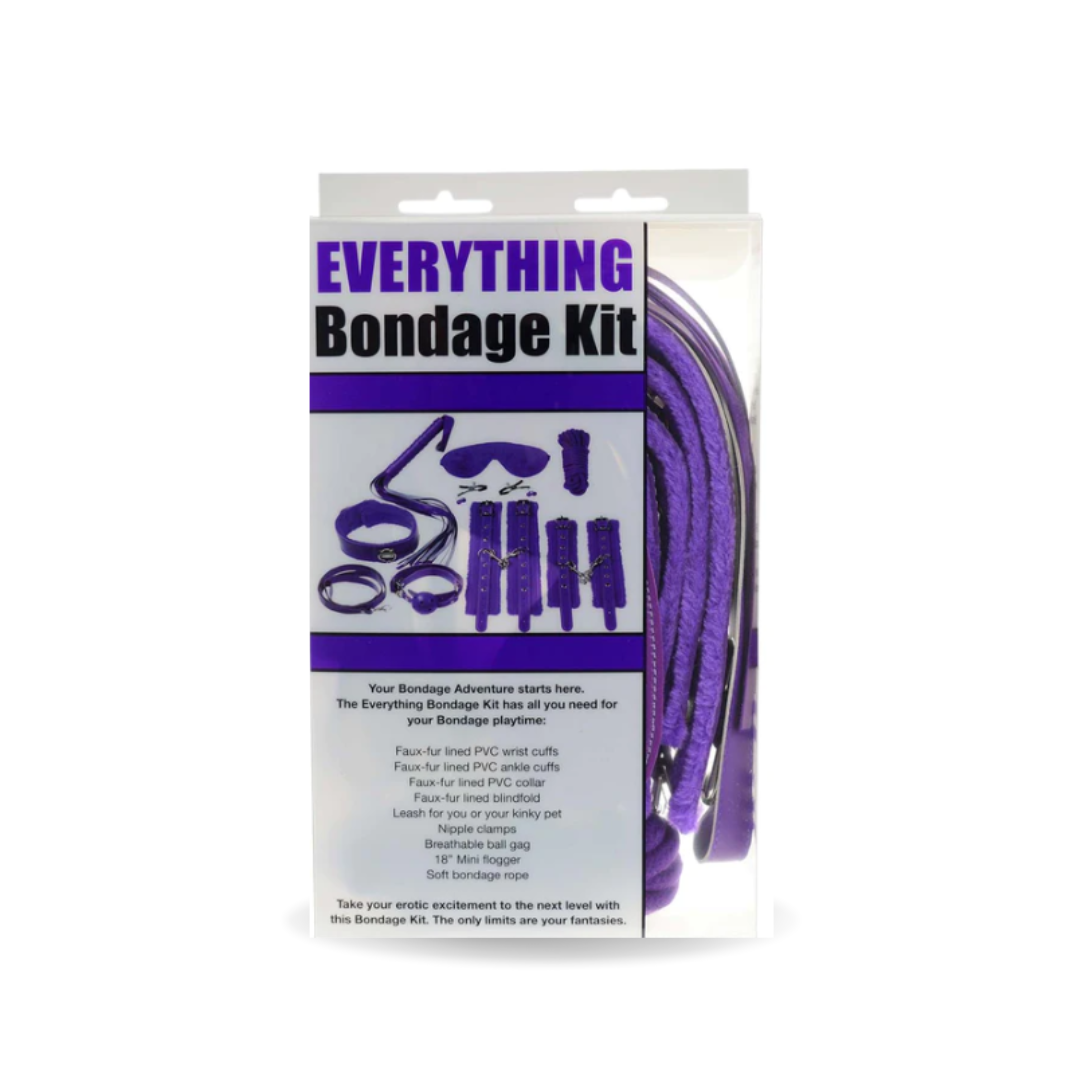 Bizarre Video Everything Bondage Kit - Purple