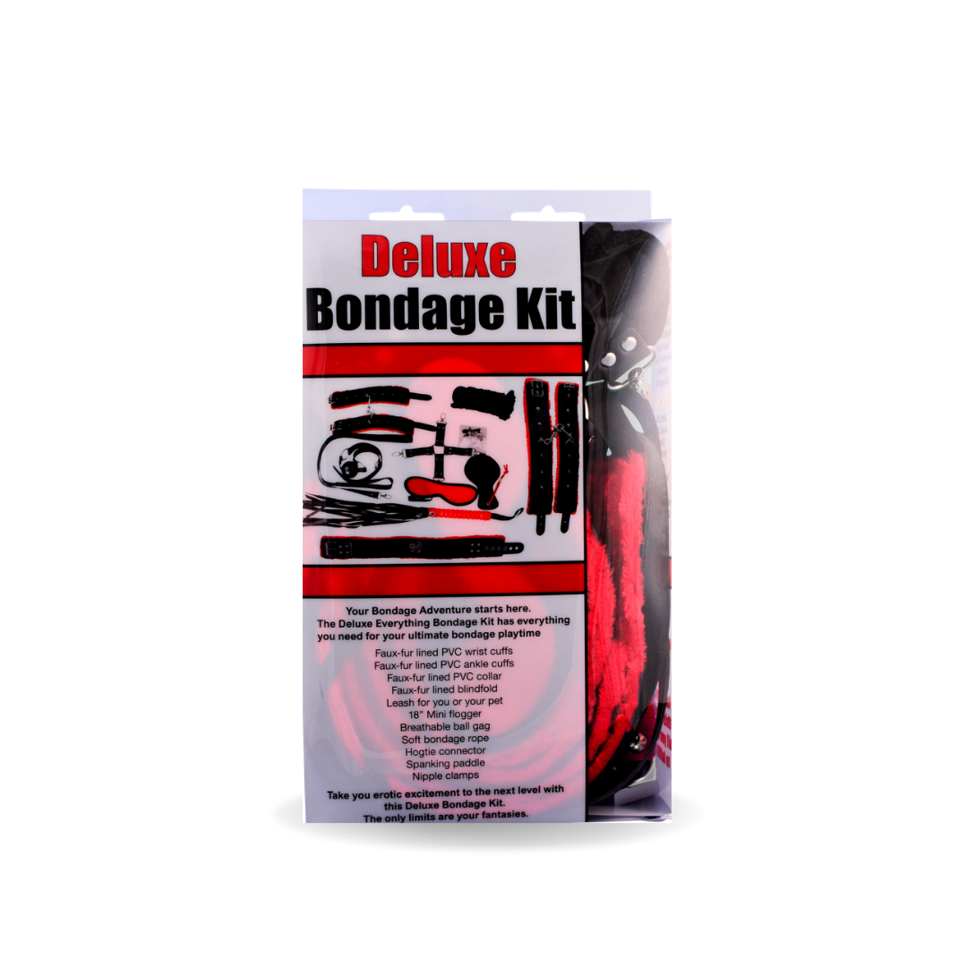 Bizarre Video Deluxe Bondage Kit - Red