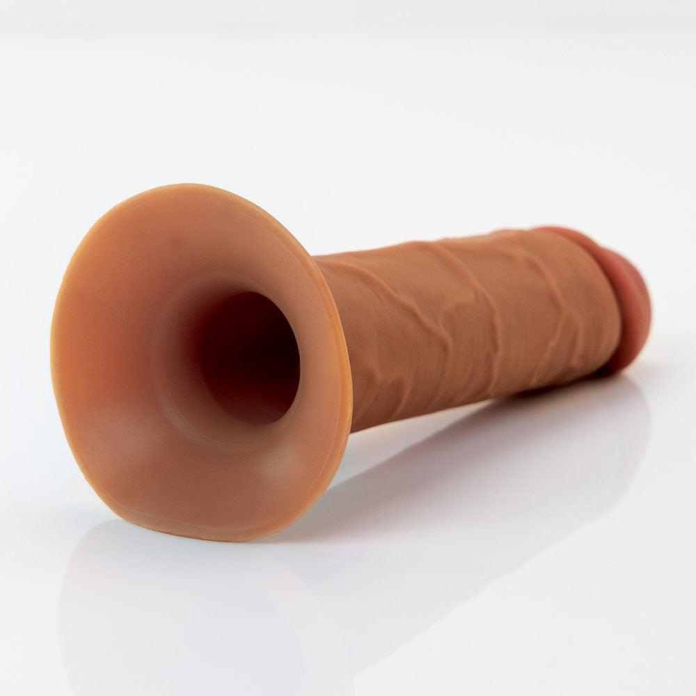 Pipedream FX Elite 7" Silicone Hollow Strap-On - Tan