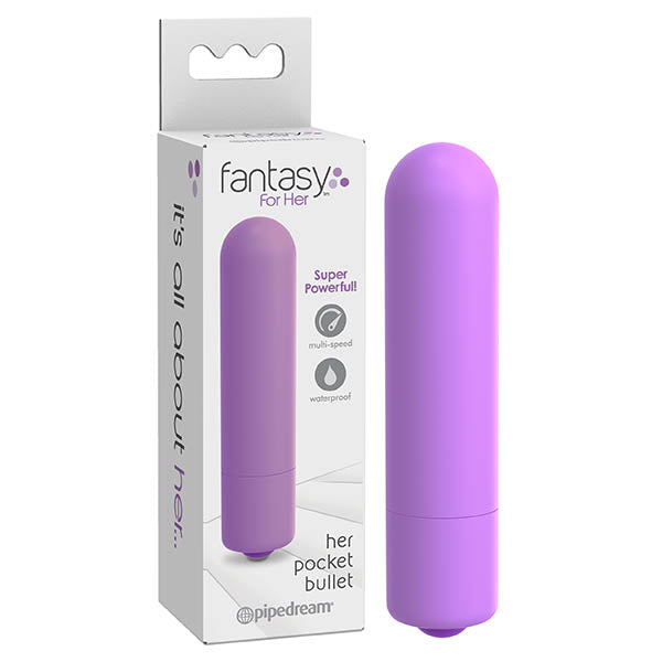 Fantasy For Her Pocket Bullet - Purple 9.4cm (3.75")