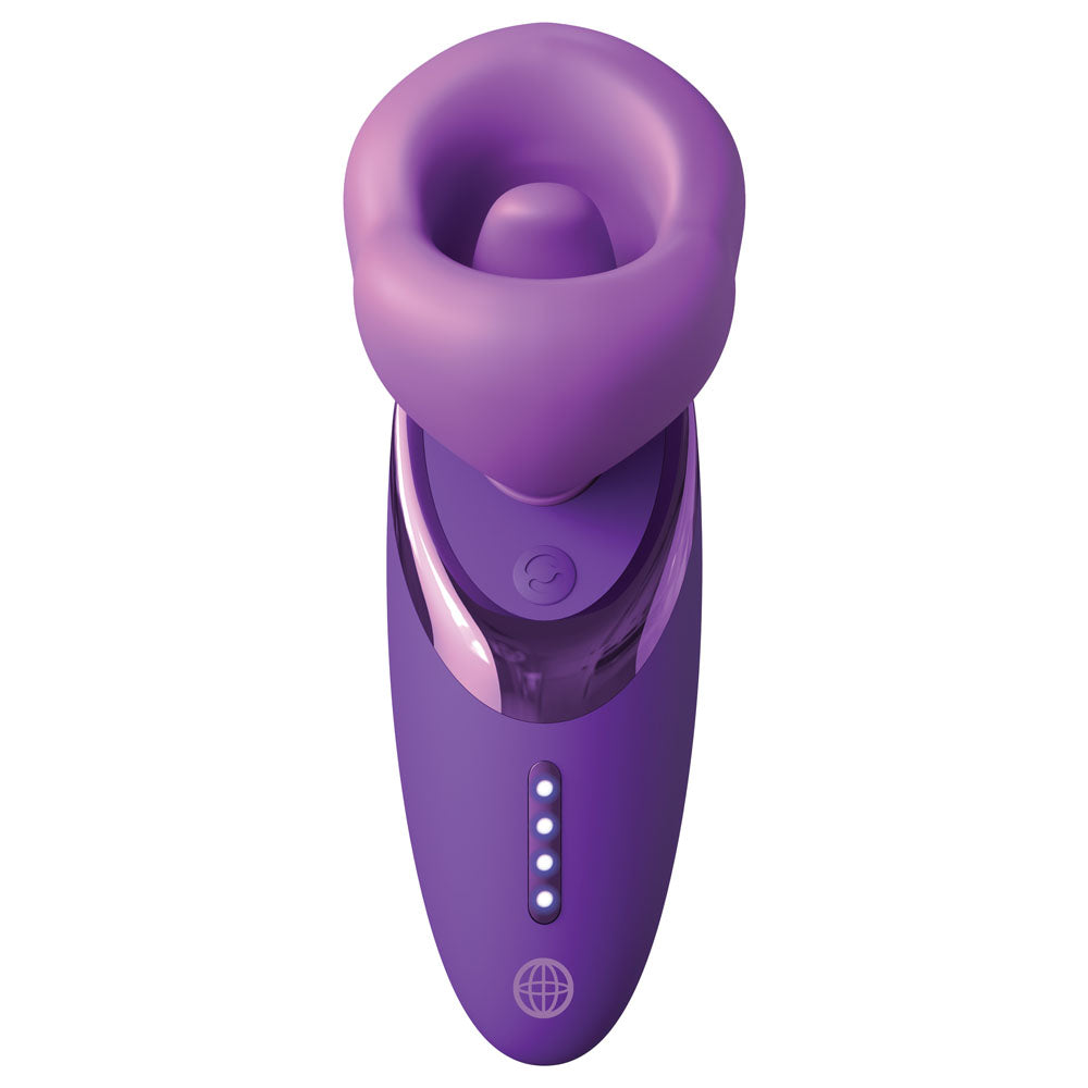 Fantasy For Her Pleasure Sucker - Sucking, Licking & Vibrating Stimulator