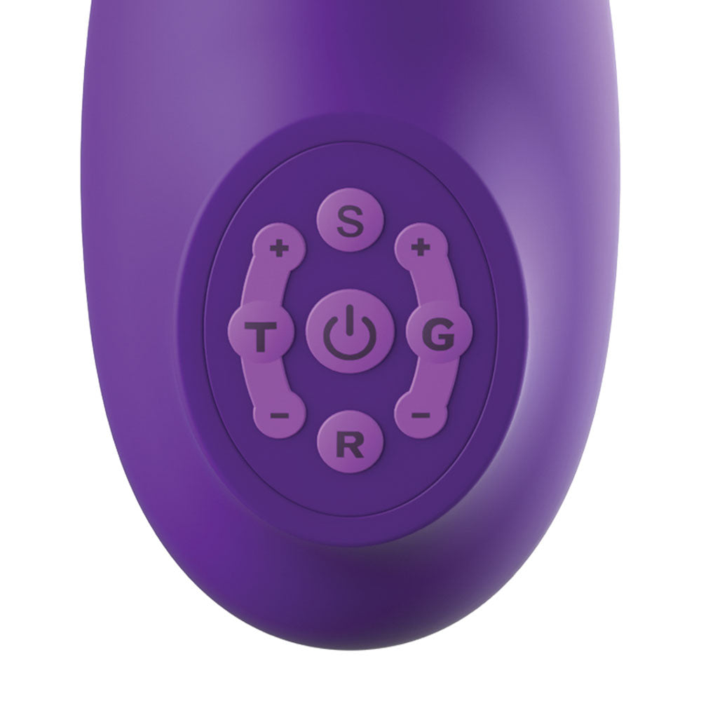 Fantasy For Her Ultimate Pleasure Pro Plus - Purple Sucking Licking & Flicking Vibrator