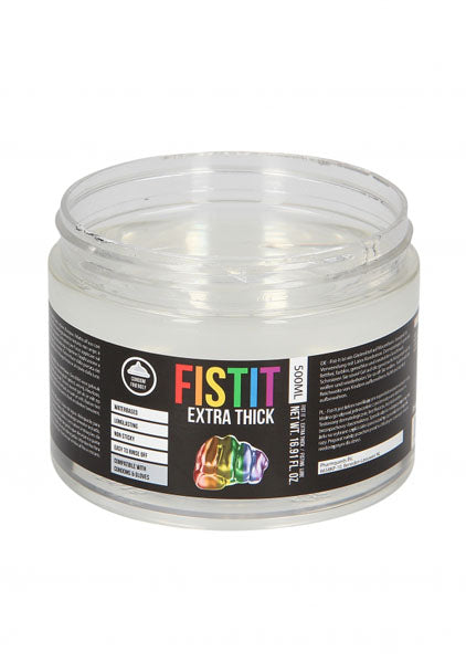 Shot Toys | PHARMQUESTS Fist-It Extra Thick Rainbow Water Based Lubricant 500ml
