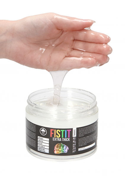 Shot Toys | PHARMQUESTS Fist-It Extra Thick Rainbow Water Based Lubricant 500ml