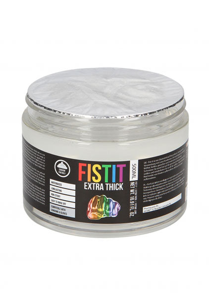 Shot Toys | PHARMQUESTS Fist-It Extra Thick Rainbow Water Based Lubricant 500ml