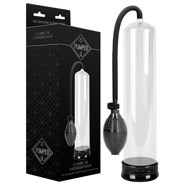 Shots Toys | PUMPED Classic XL Extender Penis Pump - Transparent