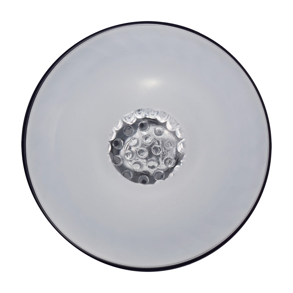 Shots Toys | PUMPED Strokemate - Black/Clear Sucking Rotating and Thrusting Auto Masturbator