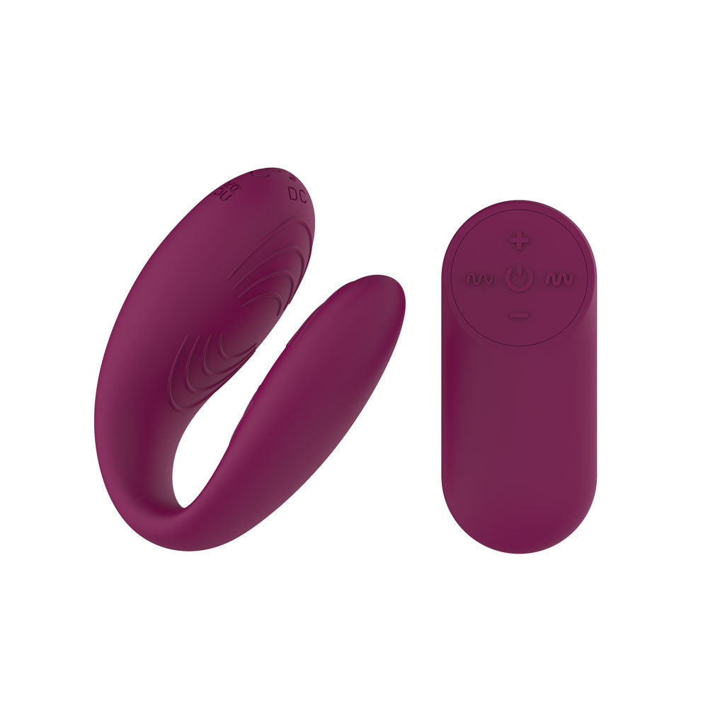 Passion Play Couples Vibrator with Wireless Remote