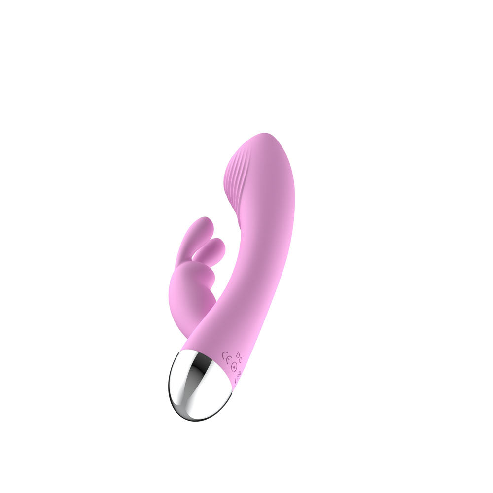 Passion Play Silicone Rabbit Vibrator - Pink