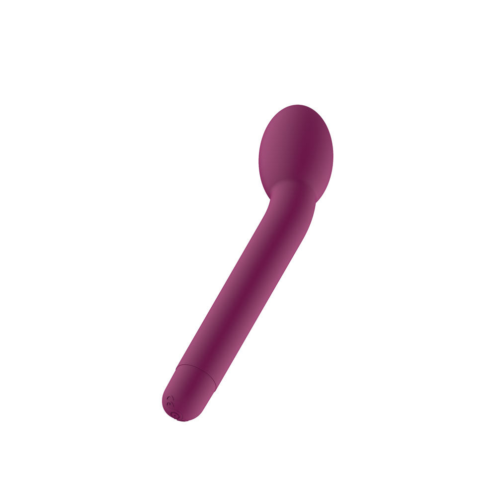 Passion Play Silicone G-Spot Vibrator - Purple