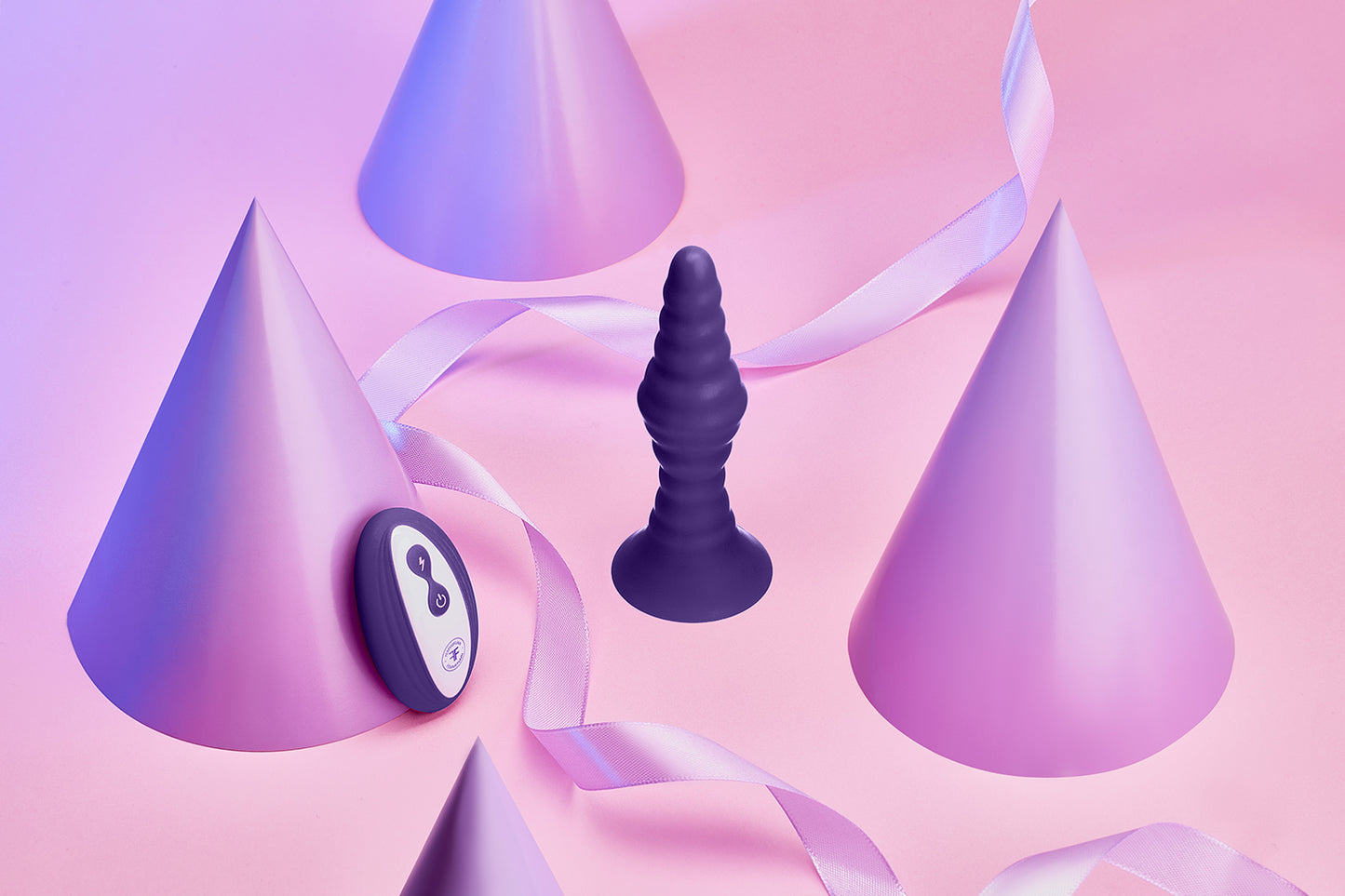 Femme Funn Pyra Small Vibrating Plug - Dark Purple