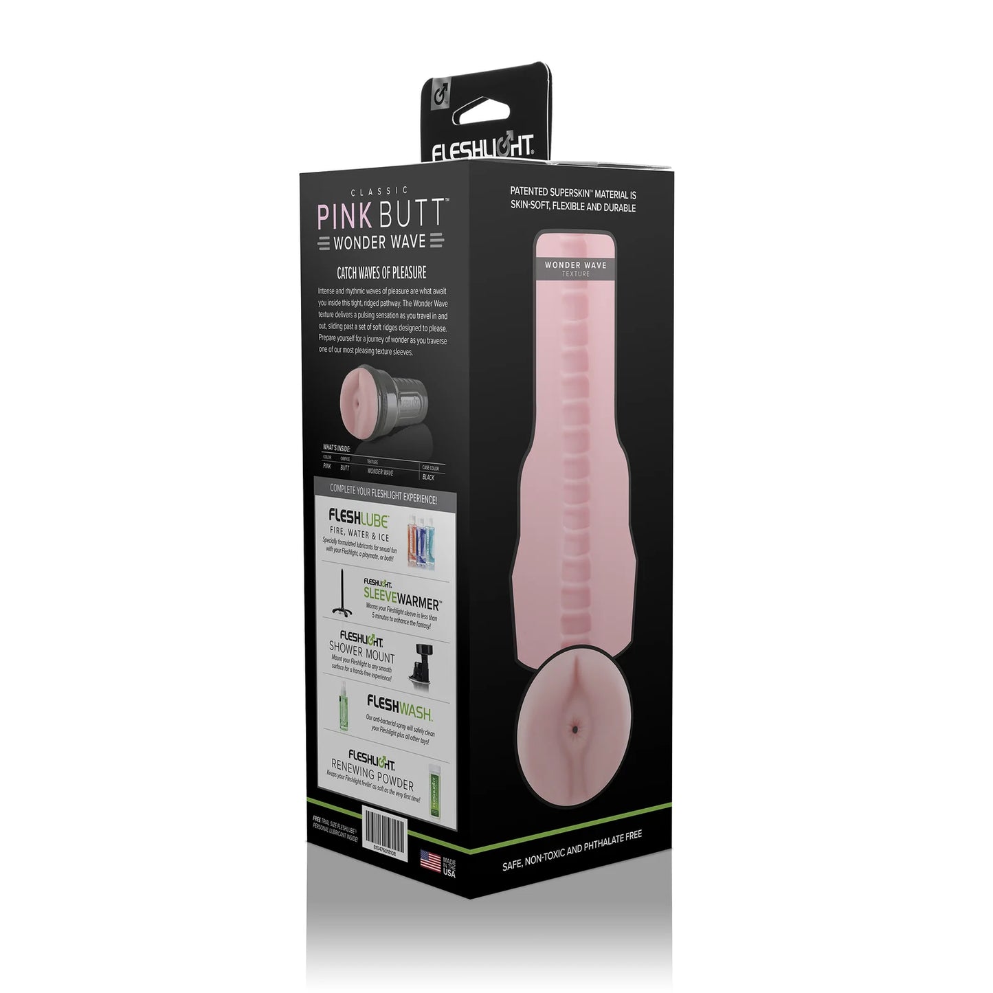Fleshlight Pink Butt Wonder Wave Masturbator