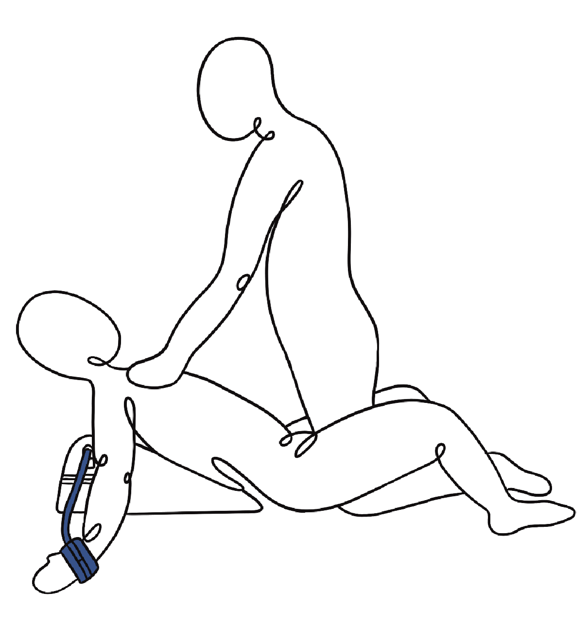 Sportsheets Pivot Connection Kit Cuff and Tether Kit