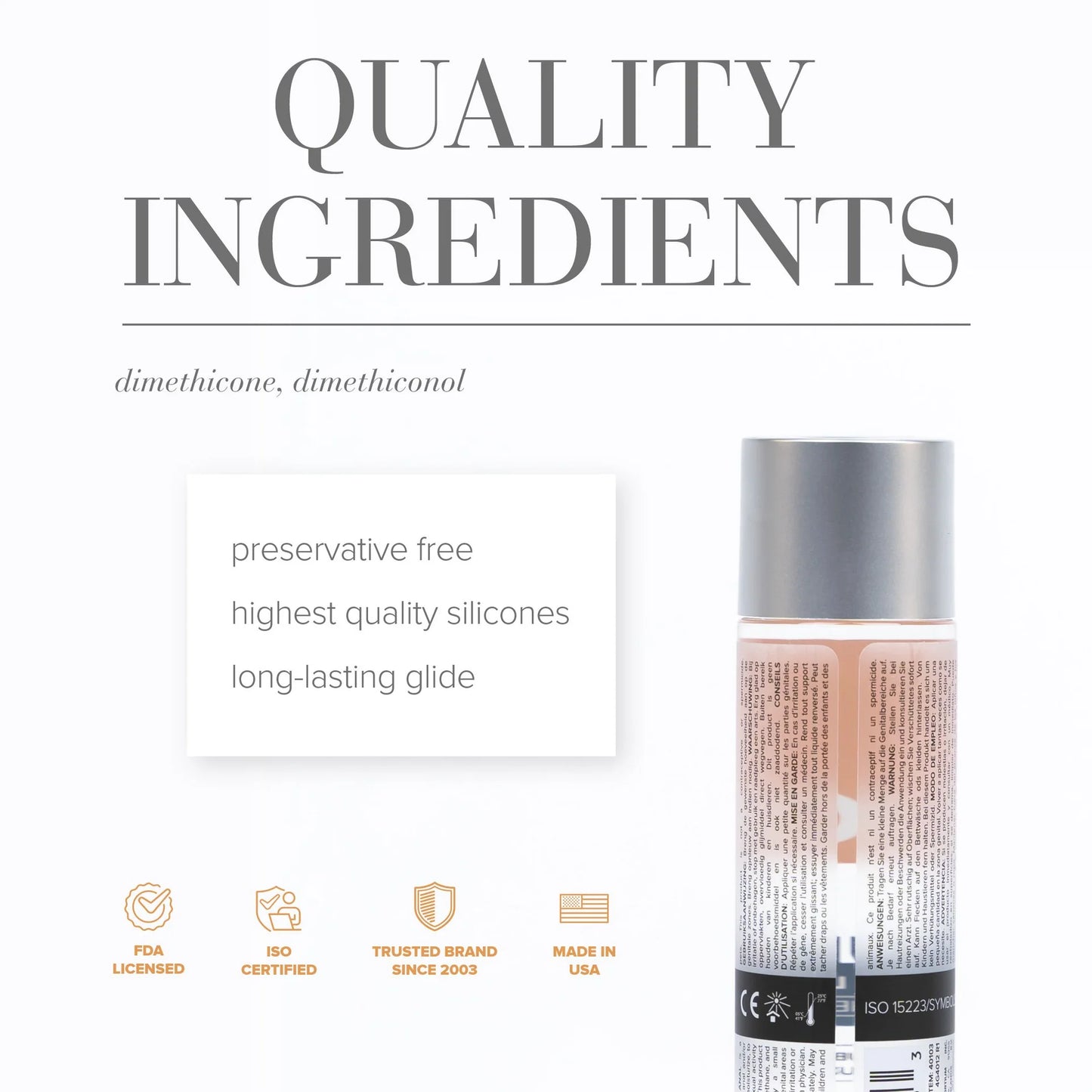 JO Premium Anal Silicone Lubricant 2oz/60ml