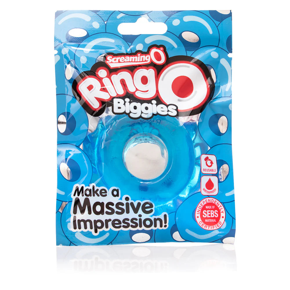 ScreamingO RingO Biggies Cock Ring Blue