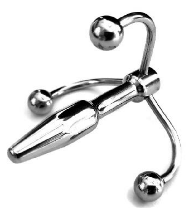 Rouge Stainless Steel Crown Penis Plug