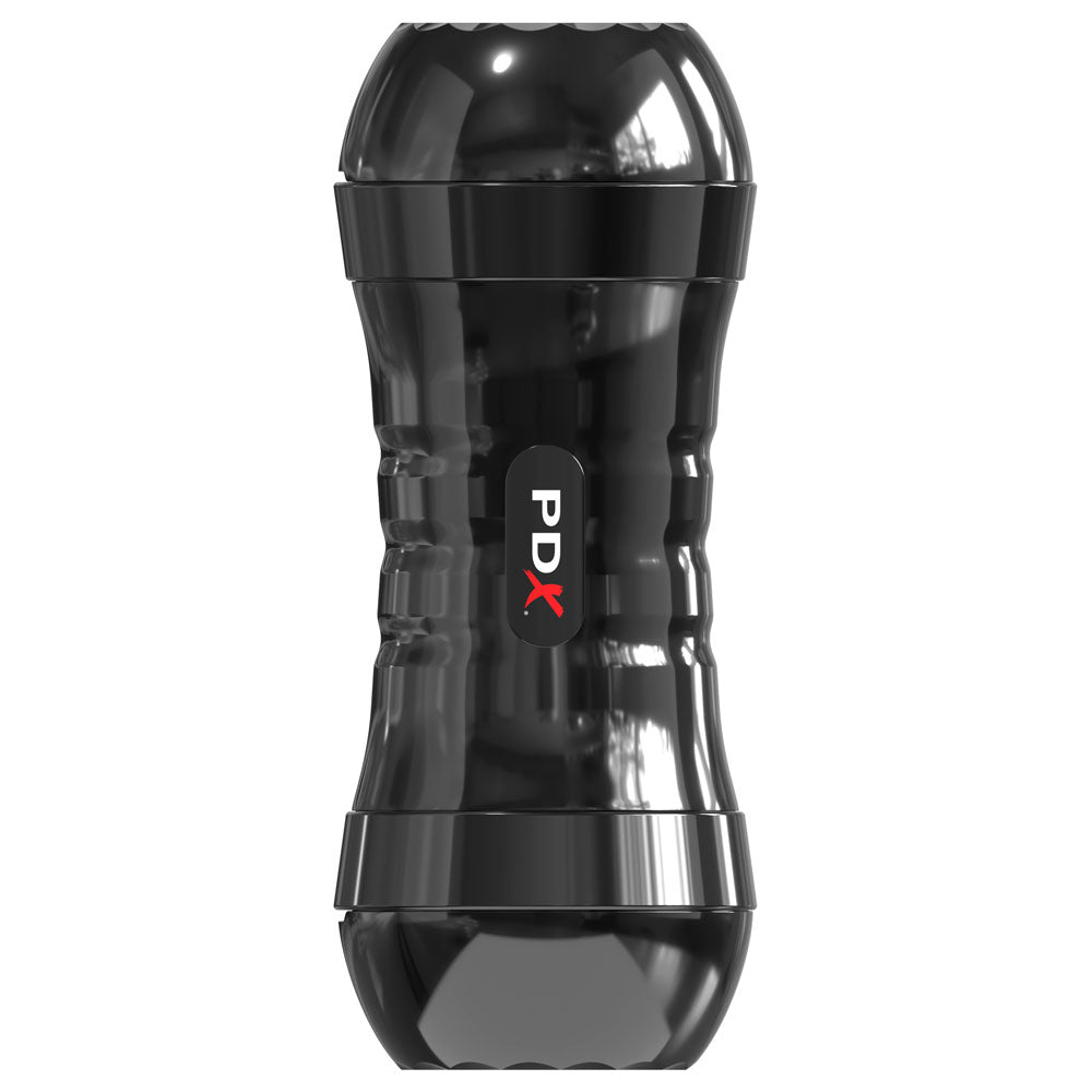 Pipedream PDX Wet Pussies Super Flip-A-Pussy Over - Dual Ended Stroker (Vagina & Ass) - Brown
