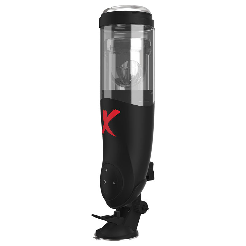 Pipedream PDX Elite Mega-Bator Spinning & Thrusting Masturbator w Mobile Device Holder