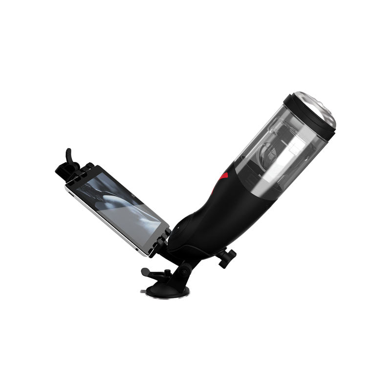 Pipedream PDX Elite Mega-Bator Spinning & Thrusting Masturbator w Mobile Device Holder
