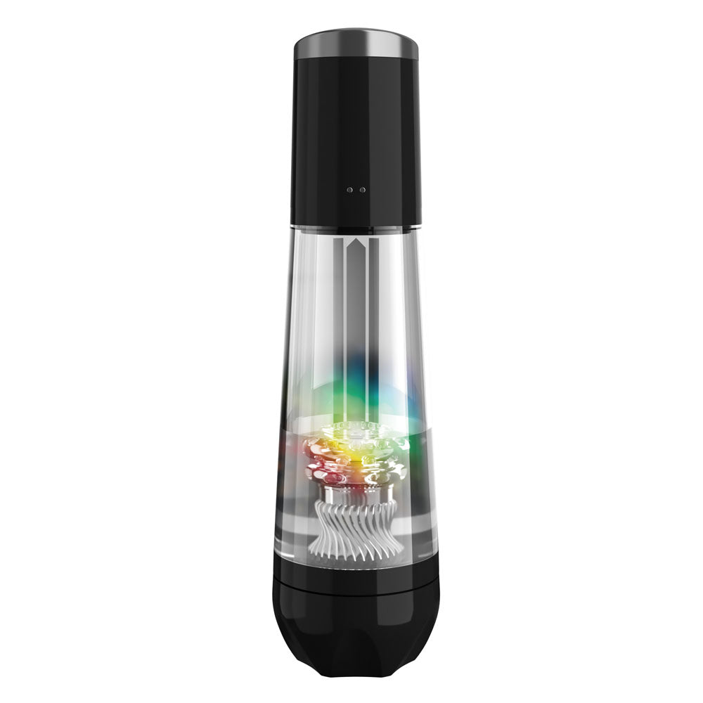 Pipedream PDX Elite ViewTube MAX View - Clear USB Rechargeable Suction Auto Stroker