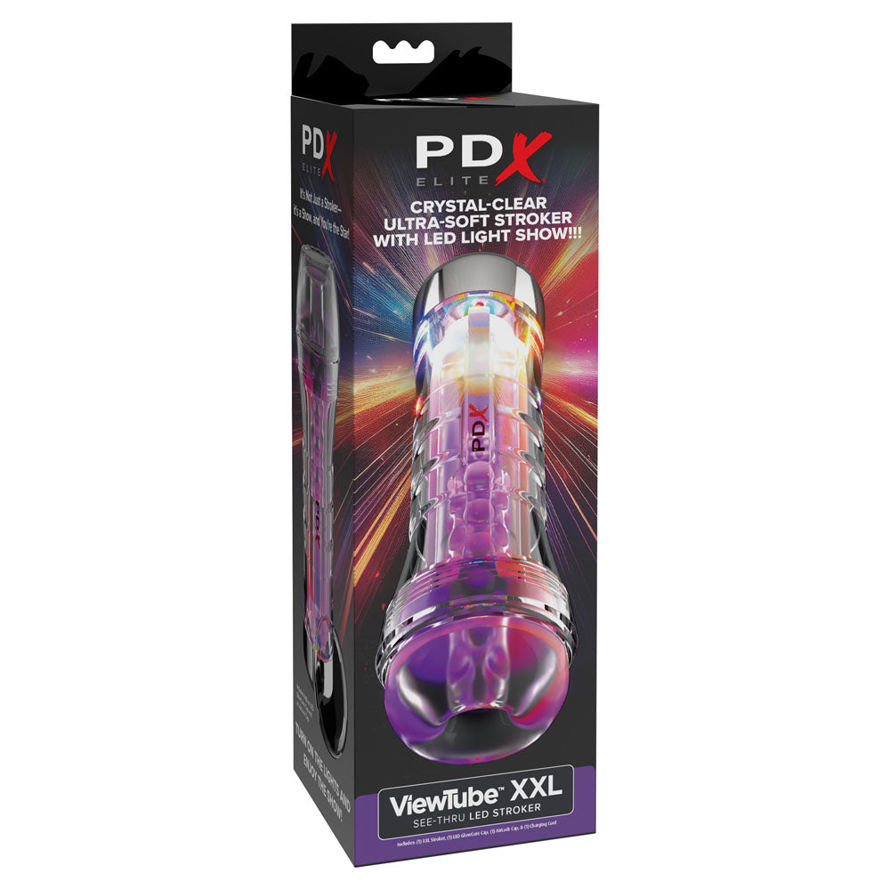 Pipedream PDX Elite ViewTube XXL LED Stroker