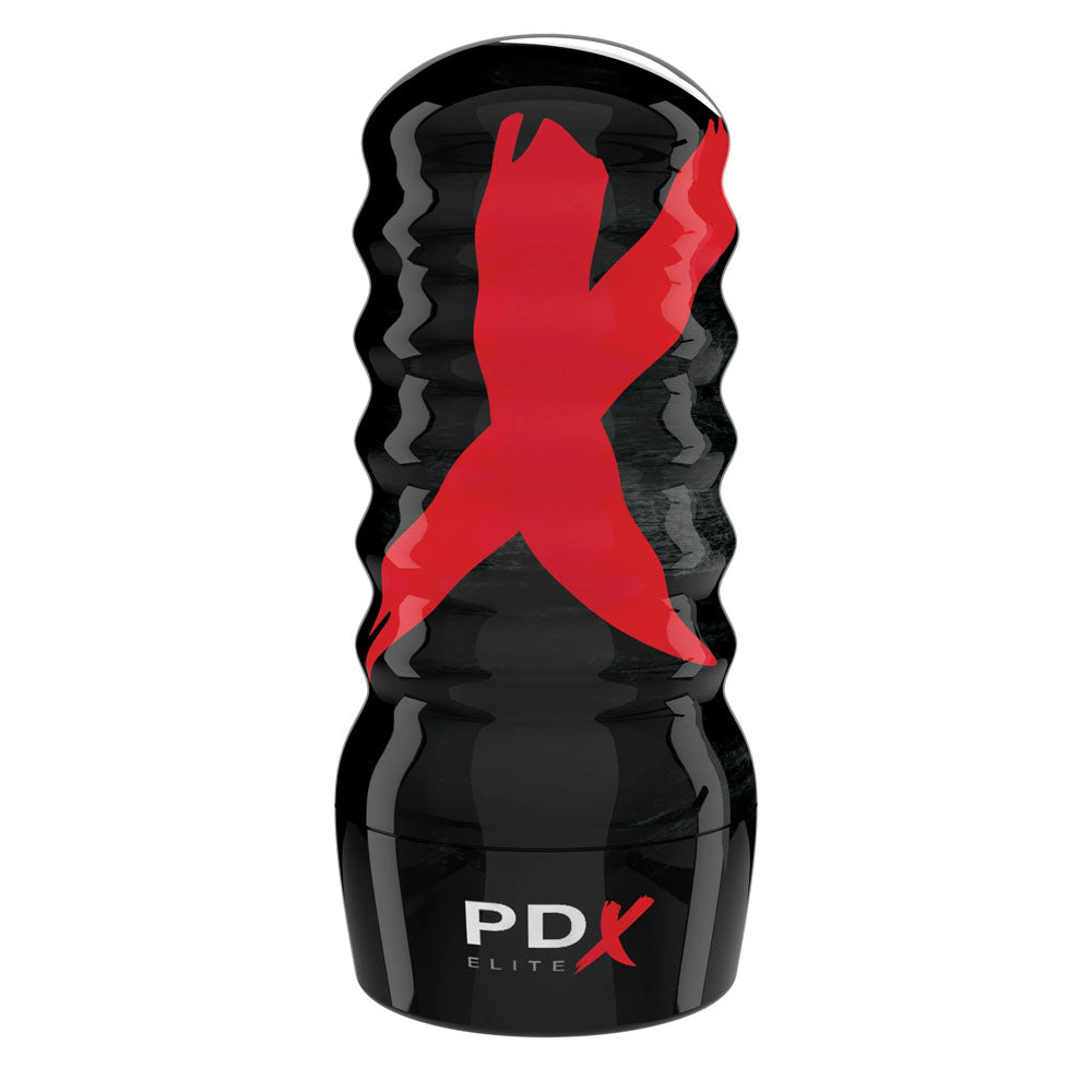 Pipedream PDX Elite Air-Tight Stroker - Frosted Clear Stroker