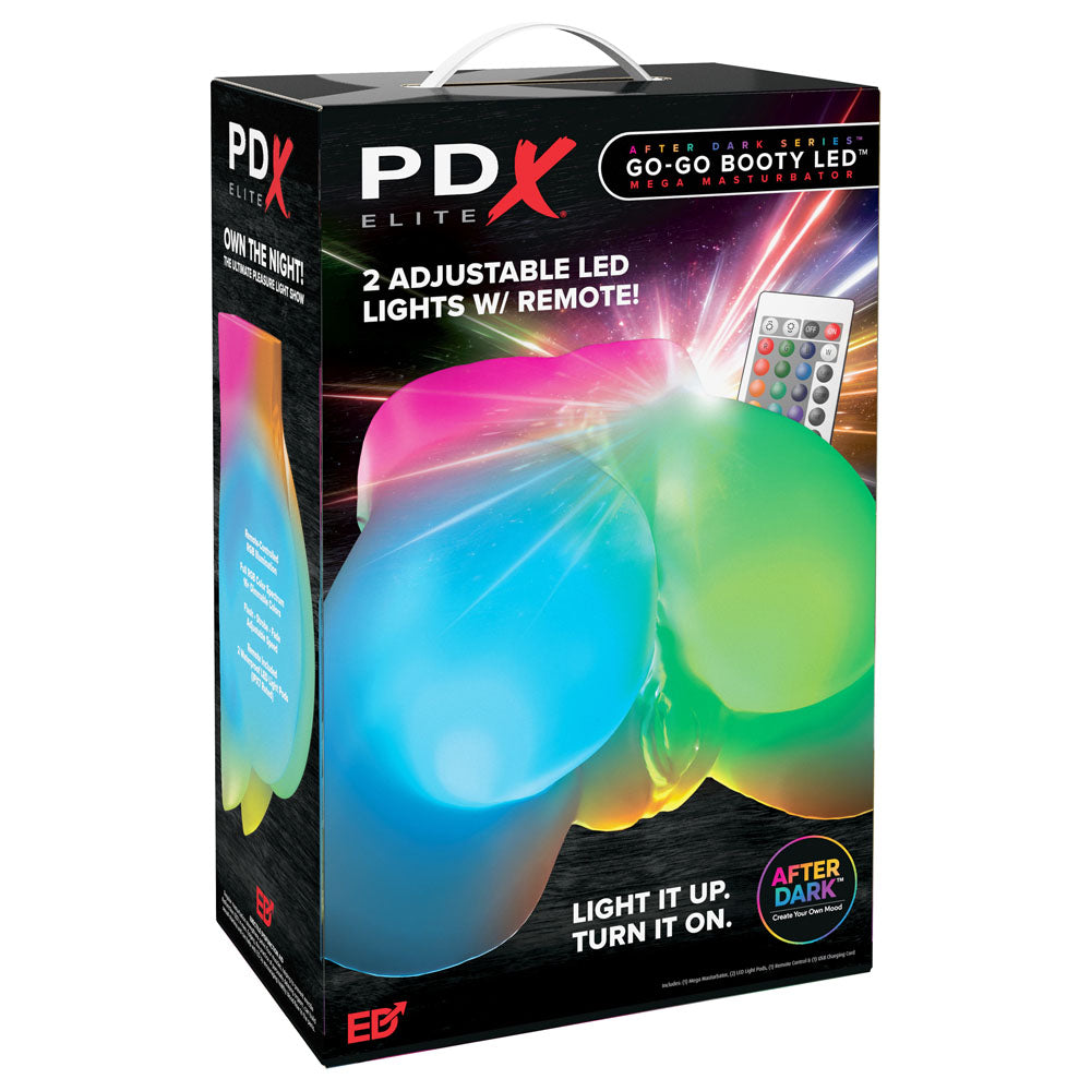 Pipedream PDX Elite Go-Go Booty LED Mega Masturbator