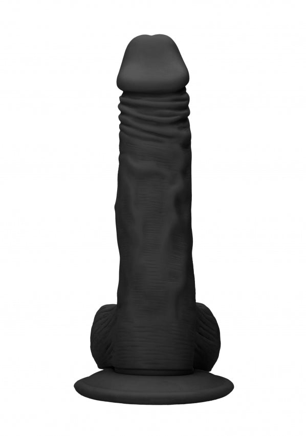 Shots Toys | REALROCK Realistic Dildo With Balls 10" / 25cm Black