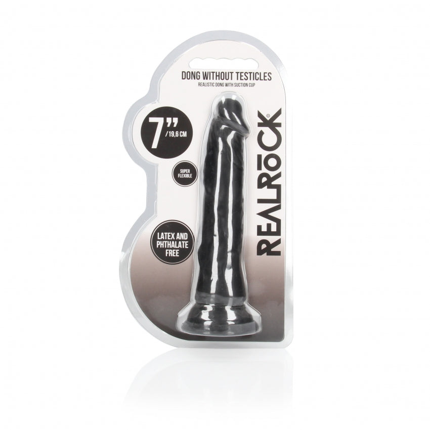 Shots Toys | REALROCK Realistic Dildo 7" / 17cm Black