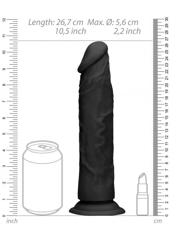 Shots Toys | REALROCK Realistic Dildo 10" / 25cm Black