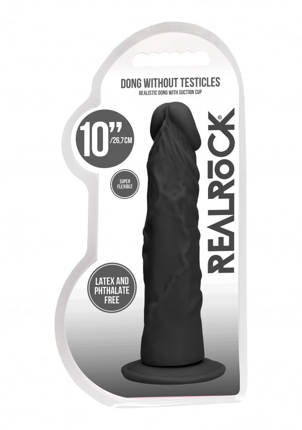 Shots Toys | REALROCK Realistic Dildo 10" / 25cm Black