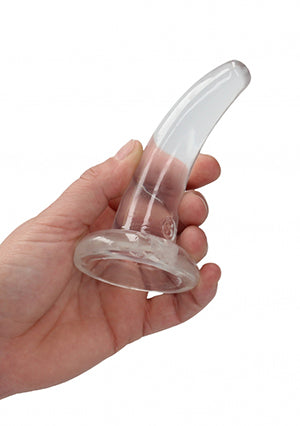 Shots Toys | REALROCK Crystal Clear 5" / 12cm Non Realistic Dildo with Suction Cup - Transparent