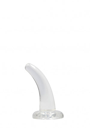 Shots Toys | REALROCK Crystal Clear 5" / 12cm Non Realistic Dildo with Suction Cup - Transparent