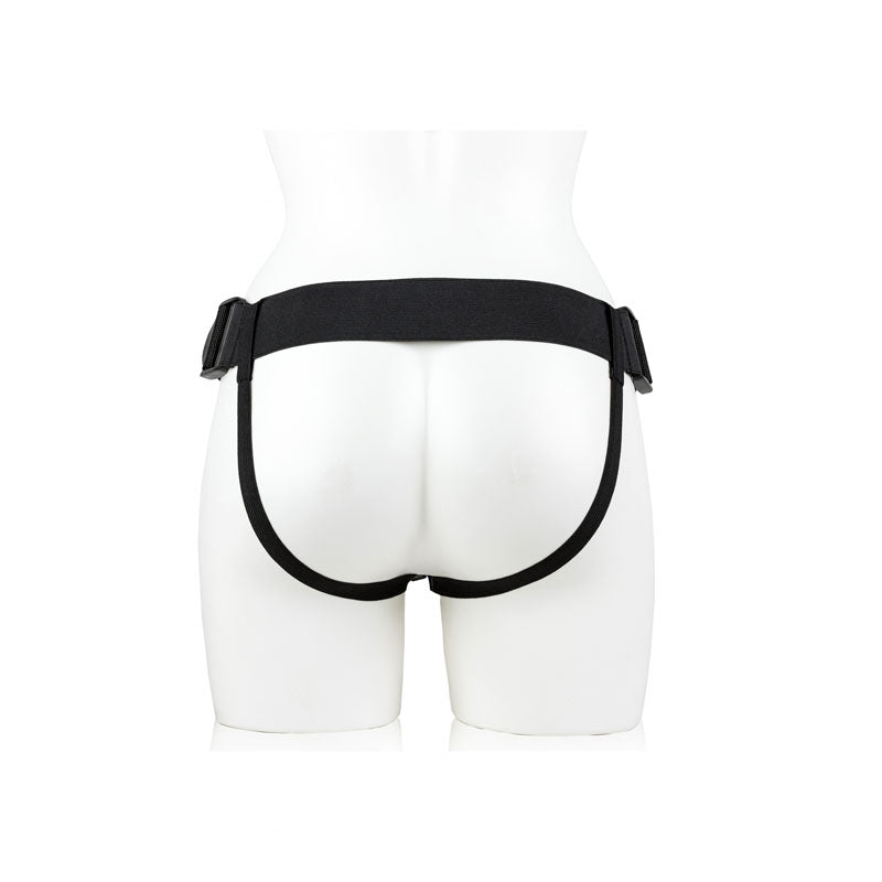 Shots Toys | REALROCK Hollow Strap-On - 10" / 24.5cm Black