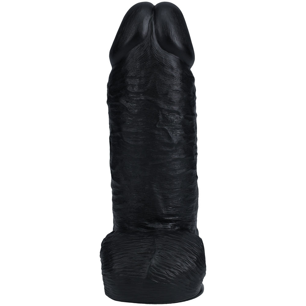 Shots Toys | REALROCK Realistic Extra Thick Dildo with Balls - 10" / 25.4cm - Black