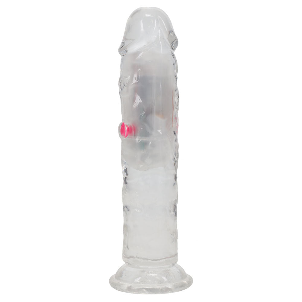 Shots Toys | REALROCK 6" Wireless LED Vibrating Dildo Dong with Remote
