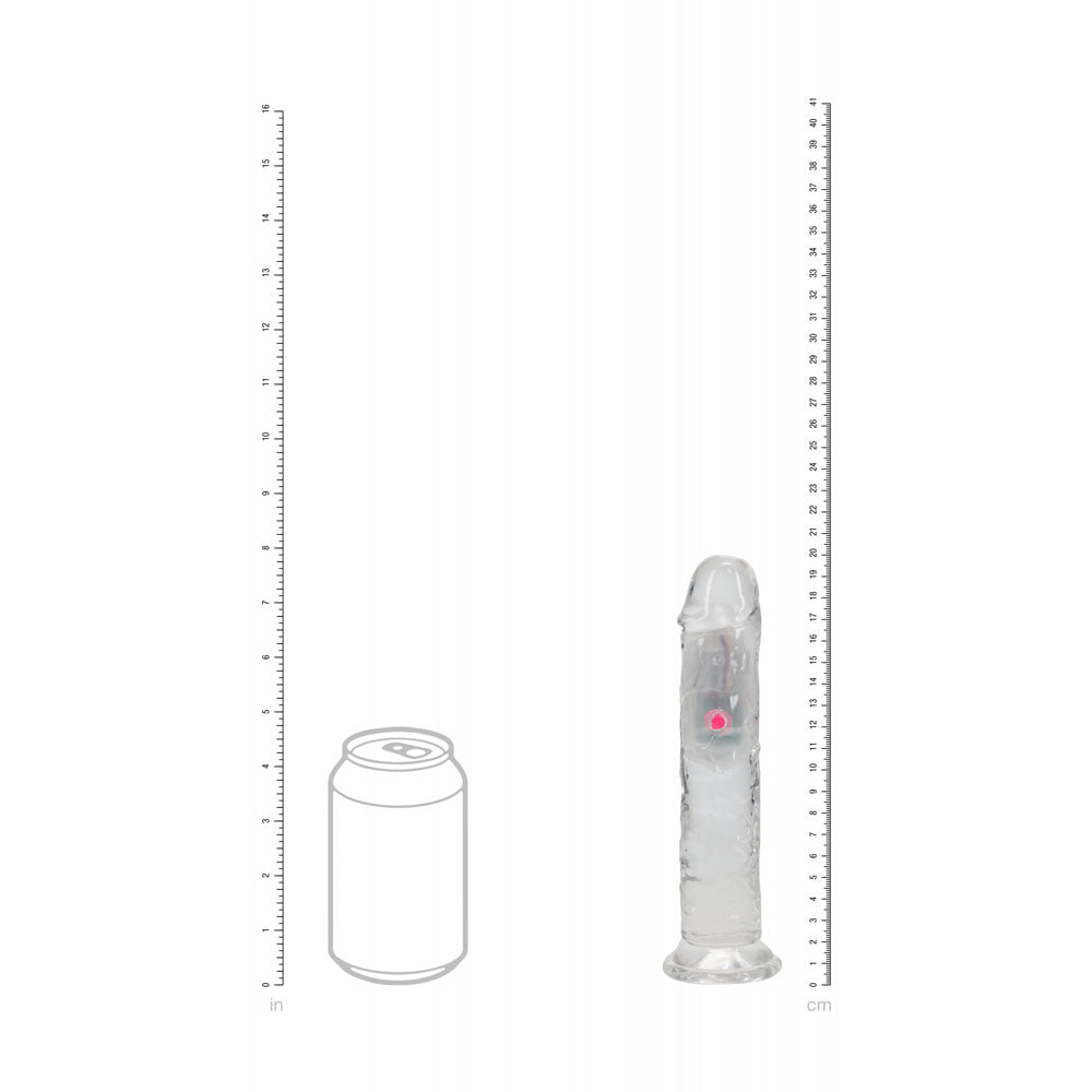Shots Toys | REALROCK 7" Wireless LED Vibrating Dildo Dong with Remote