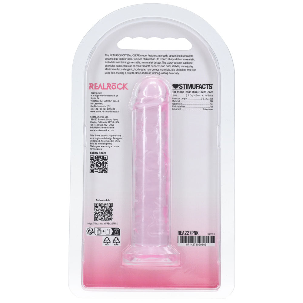 Shots Toys | REALROCK Realistic 5" Dildo - Pink