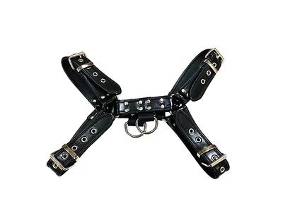 Rouge Black Leather Harness