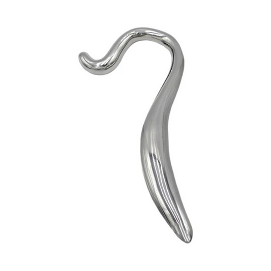 Rouge Steel Hollow Curved 7" Wand