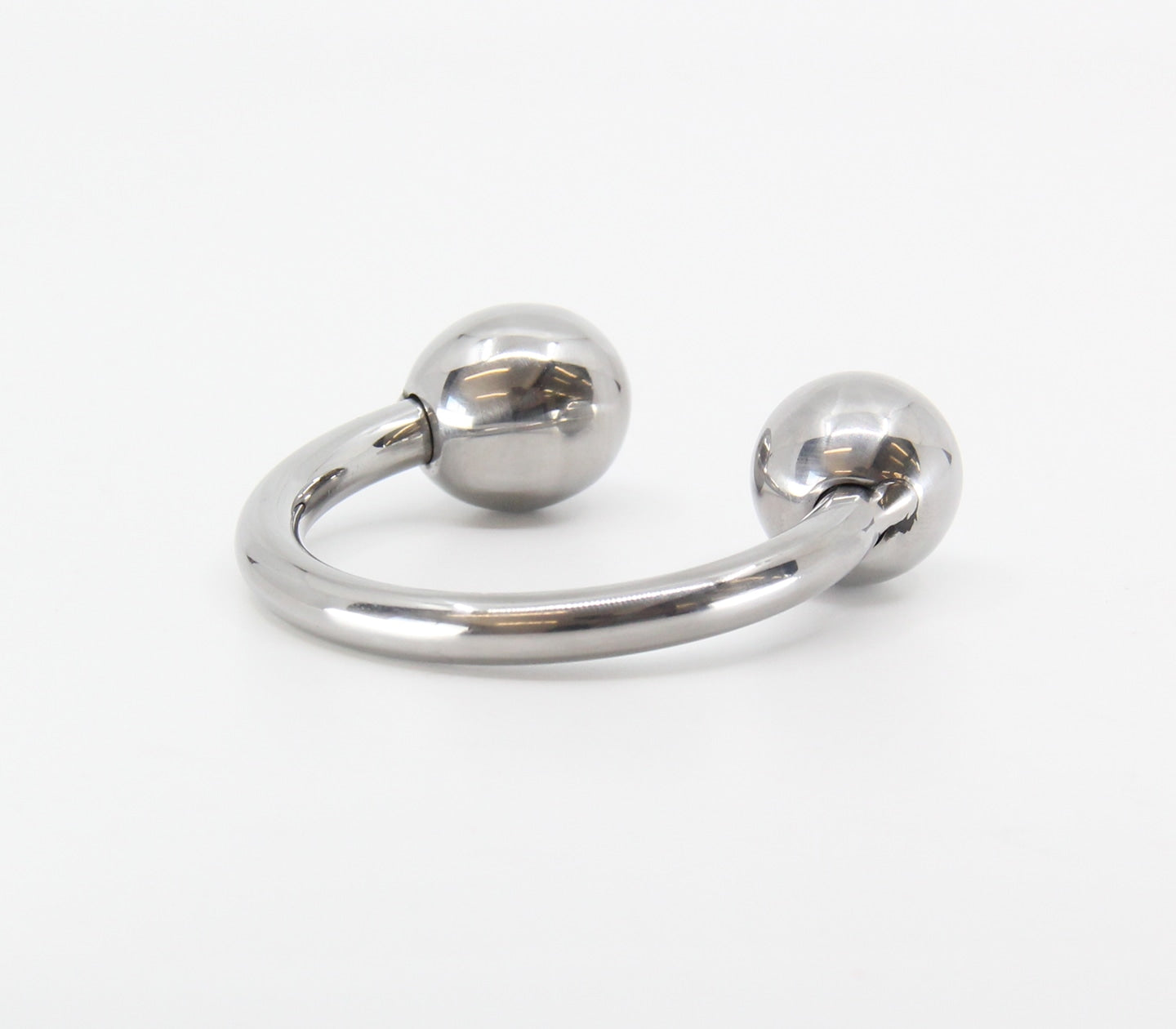 Love In Leather Stainless Steel Glans Ring - MULTIPLE SIZES