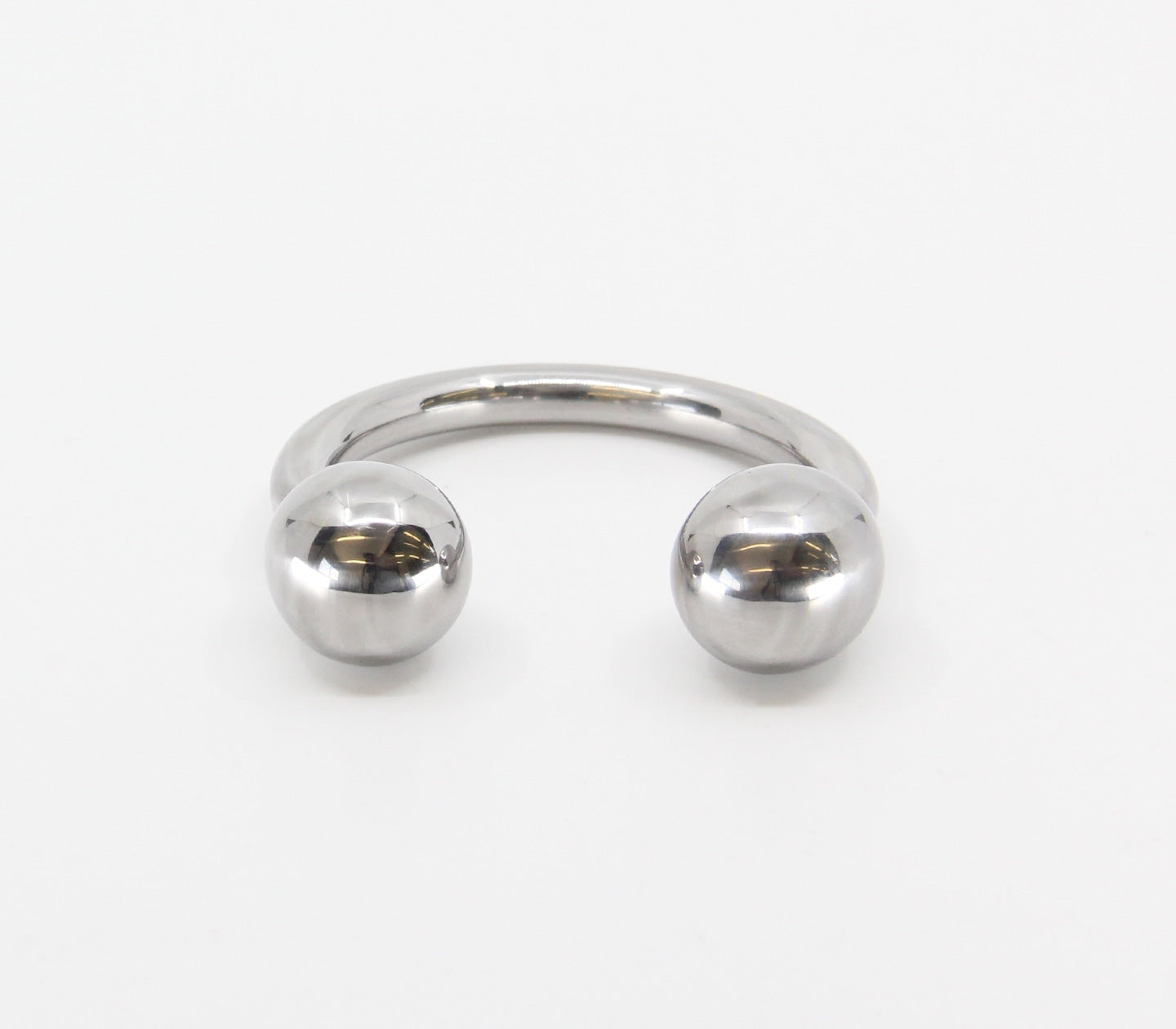 Love In Leather Stainless Steel Glans Ring - MULTIPLE SIZES