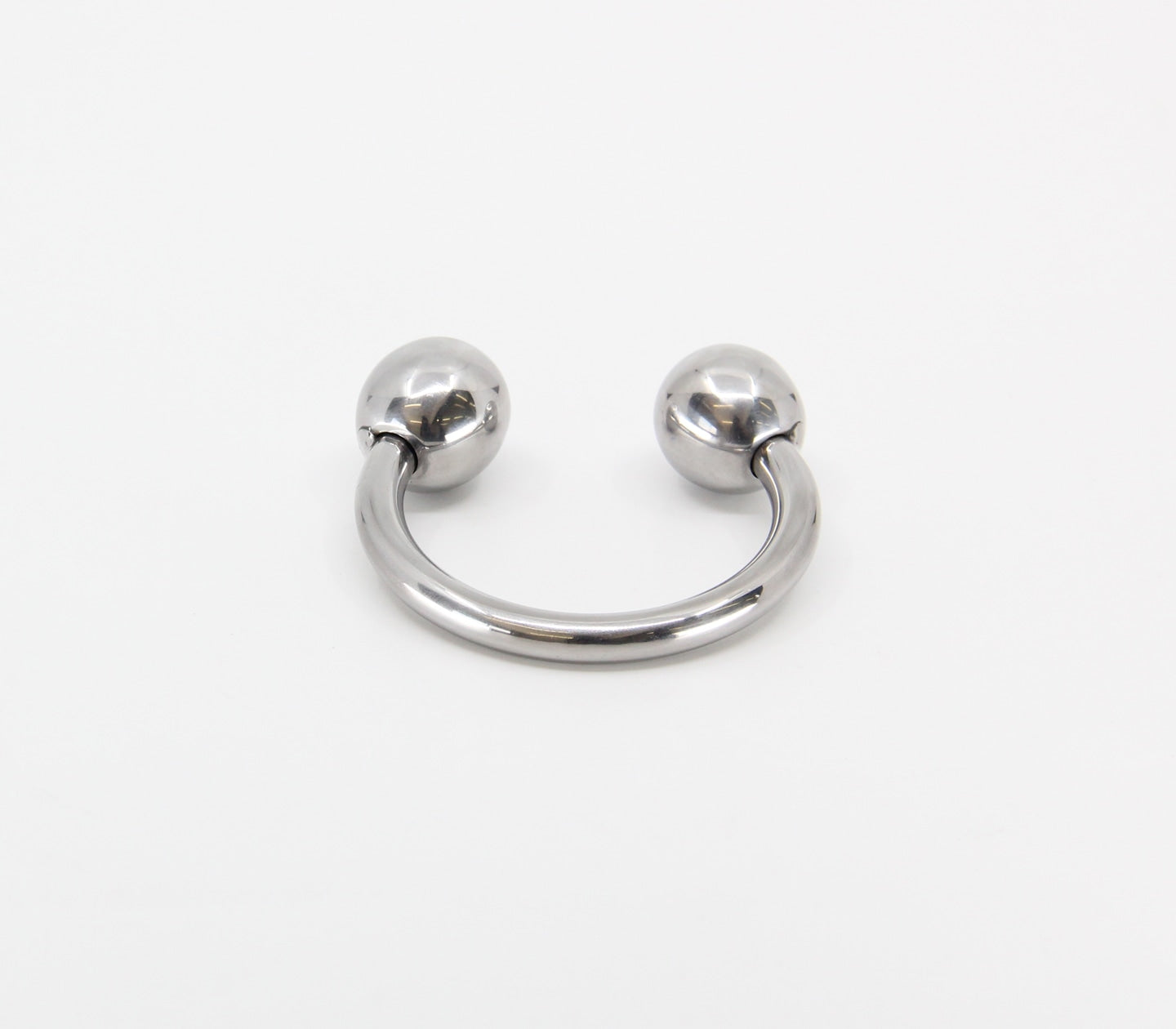 Love In Leather Stainless Steel Glans Ring - MULTIPLE SIZES
