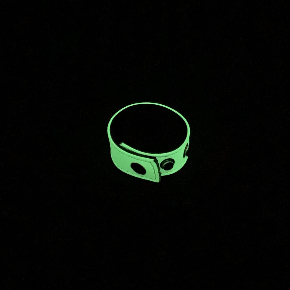 Love In Leather Glow In The Dark Adjustable / Quick Release Cock Strap