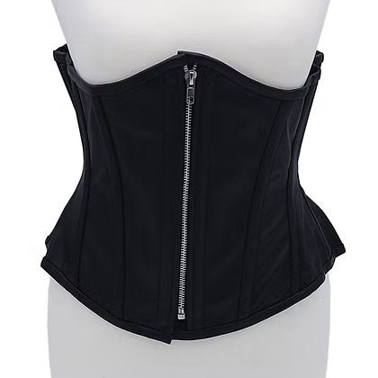 Rouge Leather Corset - Black Size L/XL or 3/4XL