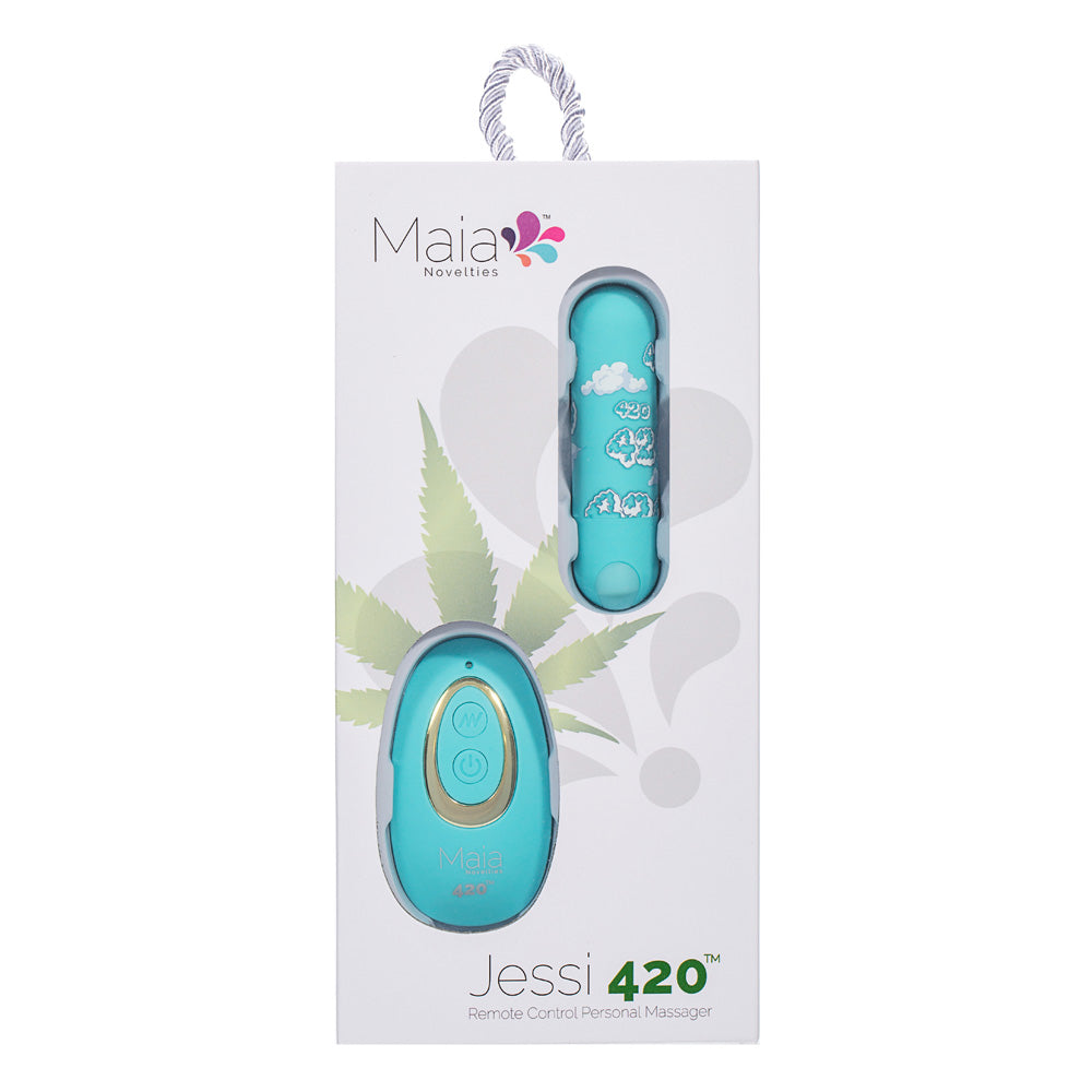 Maia Toys | Maia JESSI 420 - Sky Blue 7.6cm Bullet with Wireless Remote