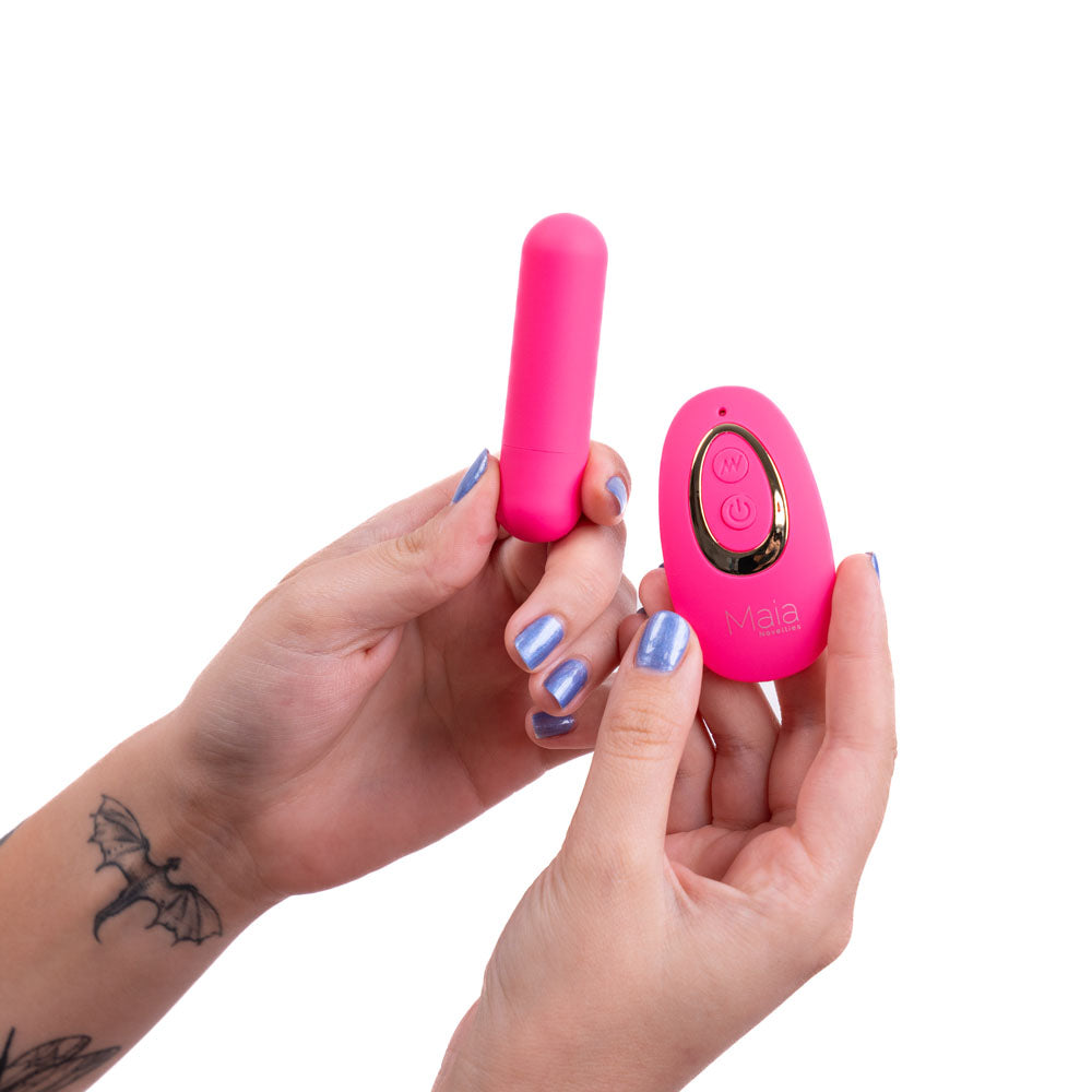 Maia Toys | Maia JESSI - Pink 7.6cm Bullet with Wireless Remote