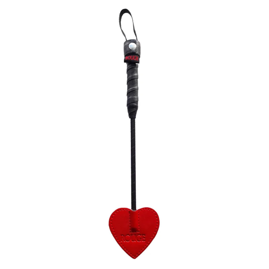 Rouge Mini Leather Spade Paddle - Red
